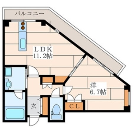 エタニティ金沢文庫の物件間取画像